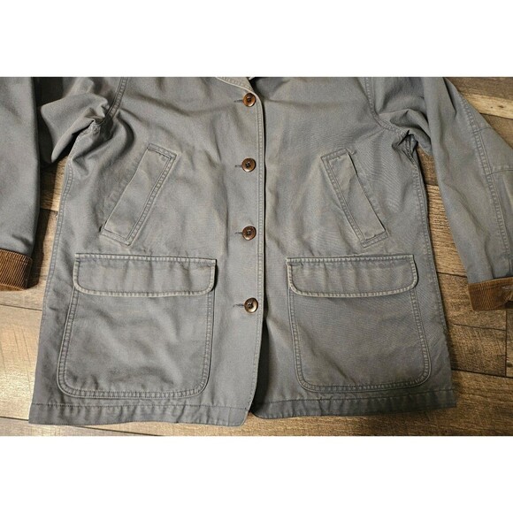 LL Bean Vintage 90s Barn Jacket Chore Hunting  Coat Workwear Jacket LPet - Picture 4 of 12
